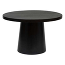 TABLE DINER BOKI NOIR D.120