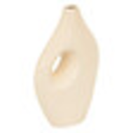 VASE CRMQ BEIGE H30