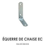 EQUERRE DE CHAISE 40X40X15X2